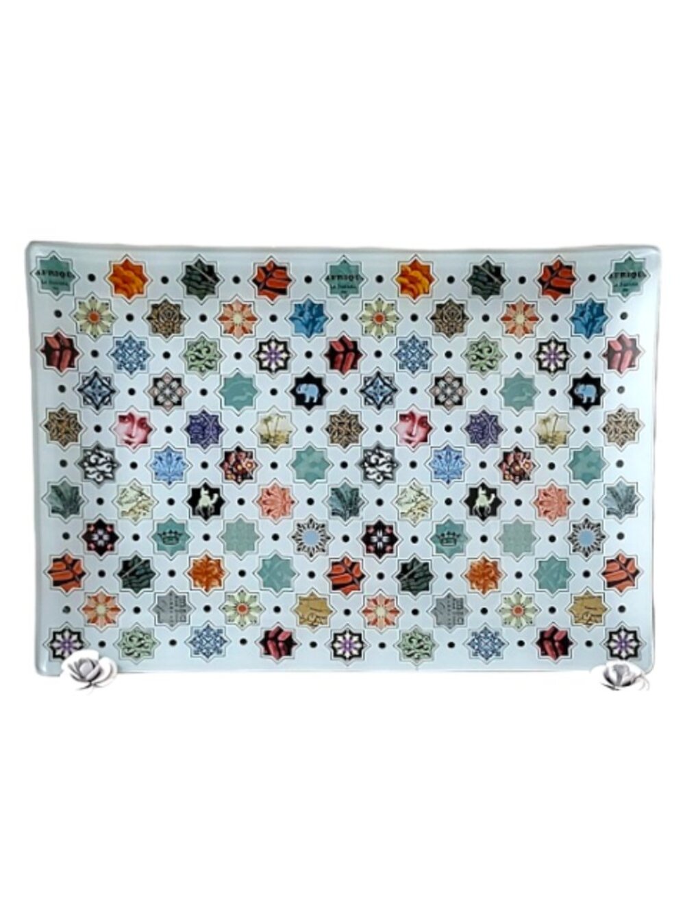 Arabesque Star Avant Garde Glass Tray Nordstrom
